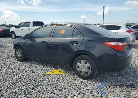 2014 Toyota Corolla L из США, поврежденный, VIN 2T1BURHE1EC045818